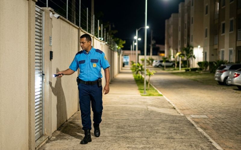 Rondas de Segurança para Condomínio: A Estratégia que Blinda o Perímetro e Garante a Paz dos Moradores